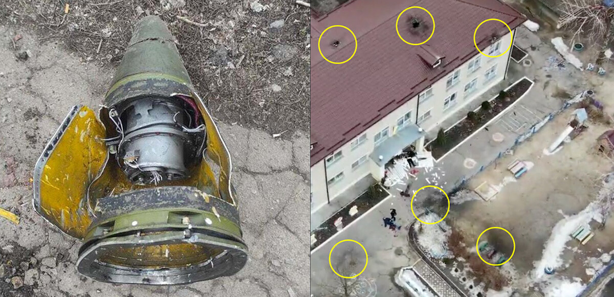 İnsan Hakları İzleme Örgütü, Rusya'nın misket bombası kullandığını ileri sürdü.