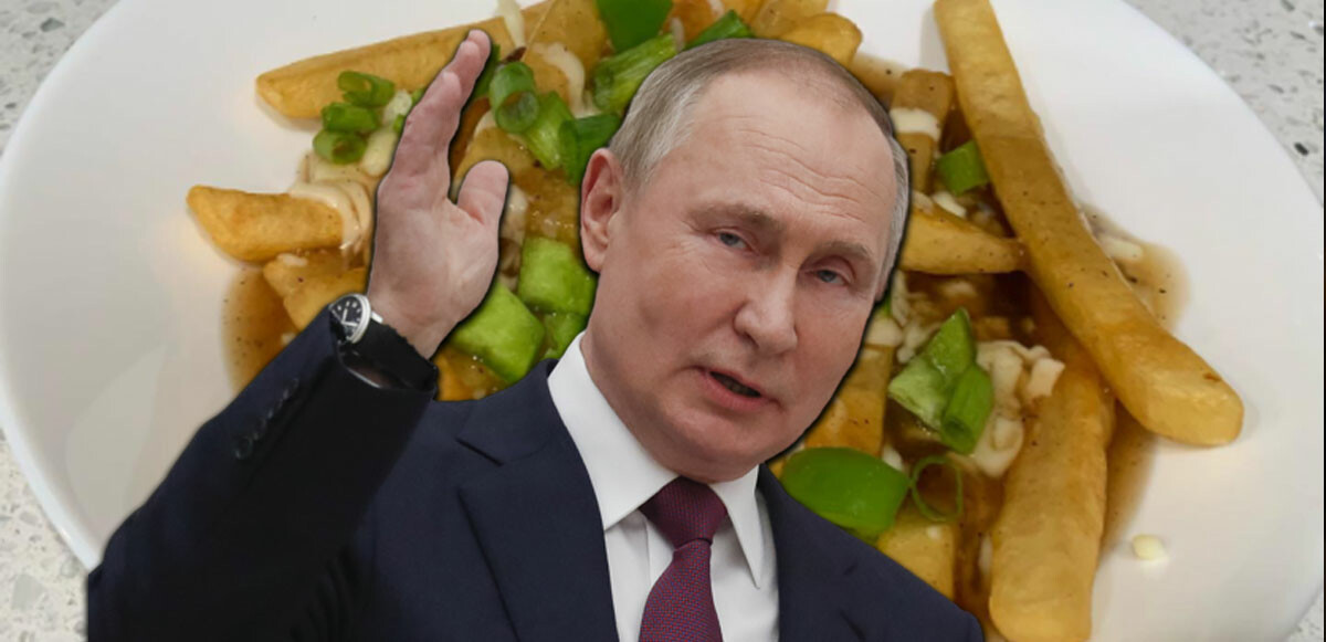 Poutine'nin Evi adlı restoran da Ukrayna'nın yanında olduklarına ilişkin açıklamalar yaptı.