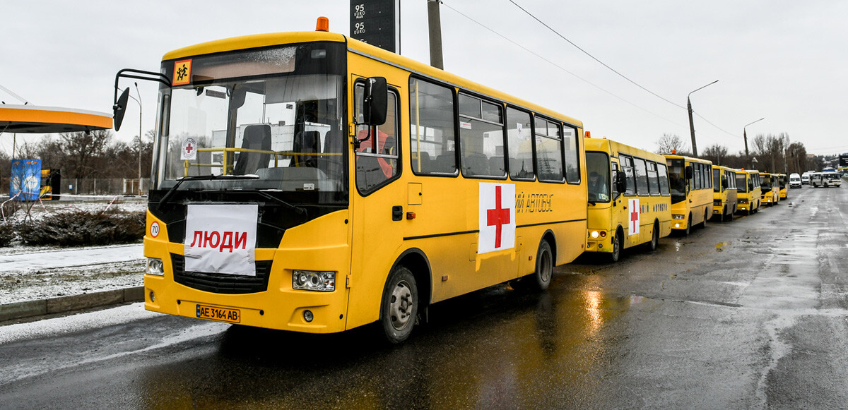 Rusya’nın ateşkes ihlali nedeniyle Mariupol ve Volnovaha kentlerindeki tahliye operasyonları durdurulmuştu