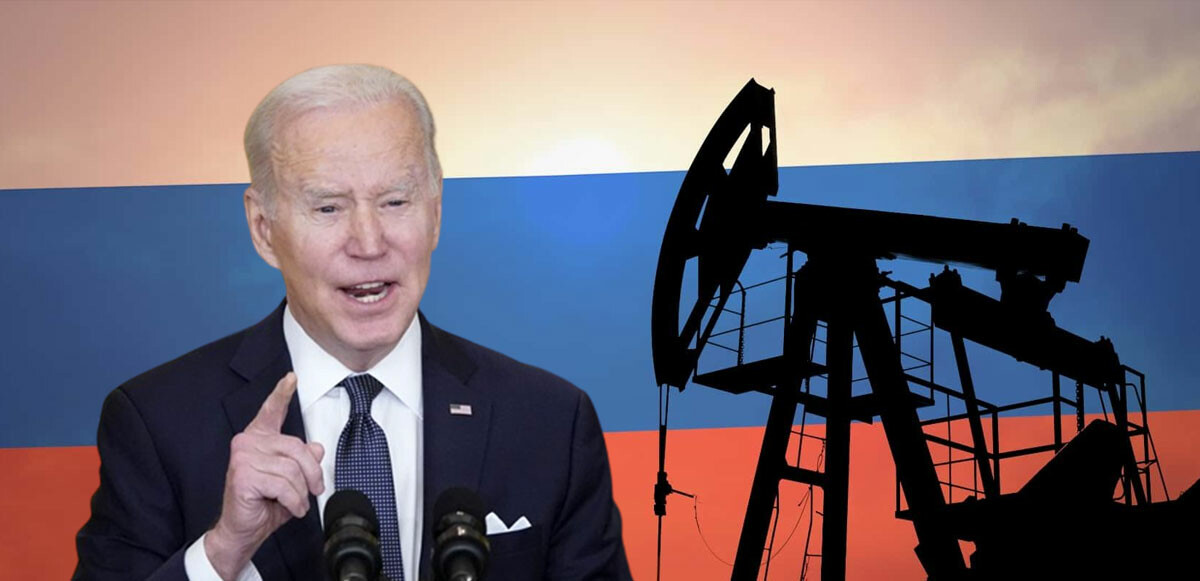ABD Başkanı Biden, Rusya'dan petrol ve doğal gaz ithalatının yasaklanmasını 'tarihte emsali görülmemiş yaptırım' ifadeleriyle duyurdu.