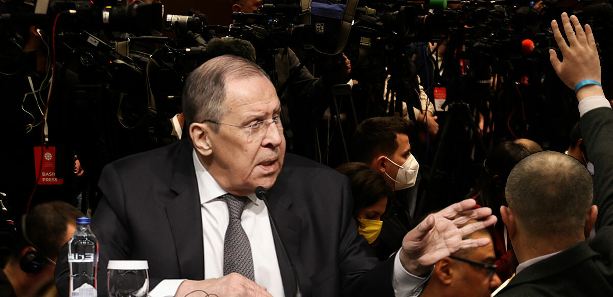 Rusya Dışişleri Bakanı Lavrov BBC muhabirinin sorusuna sinirlendi: Beni dinlemiyorsun