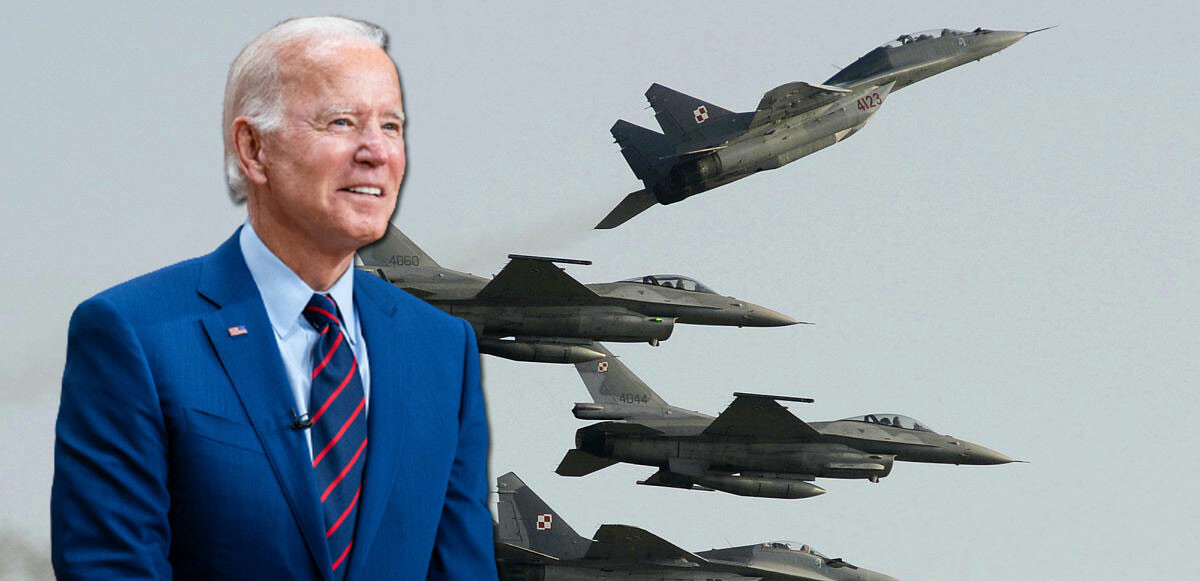 Polonya'nın uçak teklifini ABD Başkanı Joe Biden reddetmişti.