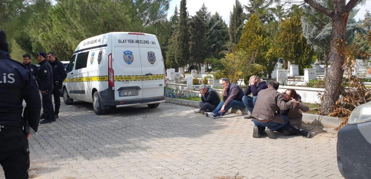 Son nefesini babasının mezarı başında verdi