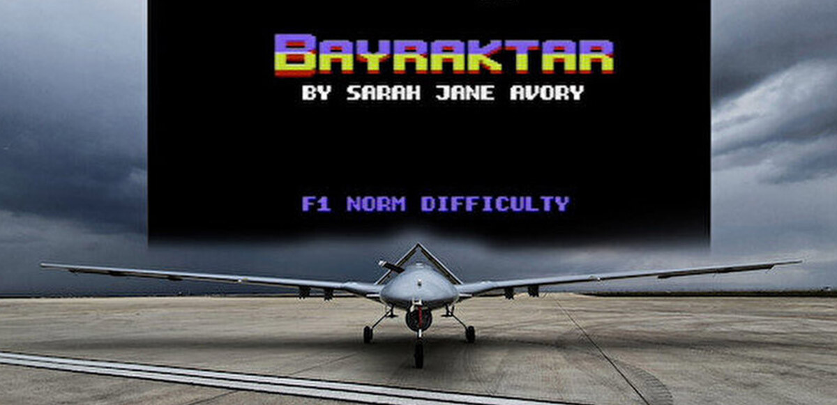 Yazılımcı Sarah J. Avory, sosyal medya hesabından 'Bayraktar' adında bir Commodore 64 oyunu kodladığını açıkladı.