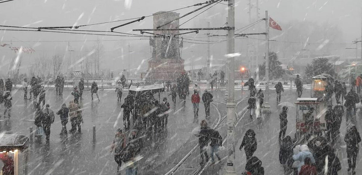 Meteoroloji’den İstanbul için kar uyarısı: Salı gününe kadar sürecek