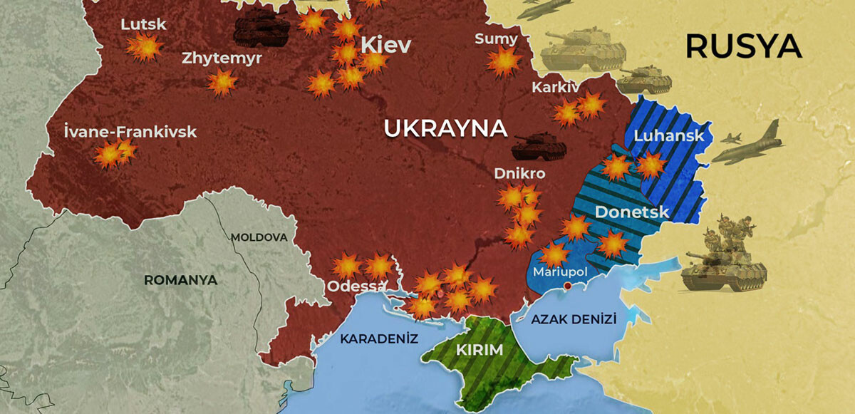 Rusya ile Ukrayna savaşın 19. gününde 4. kez müzakere masasına oturacak.