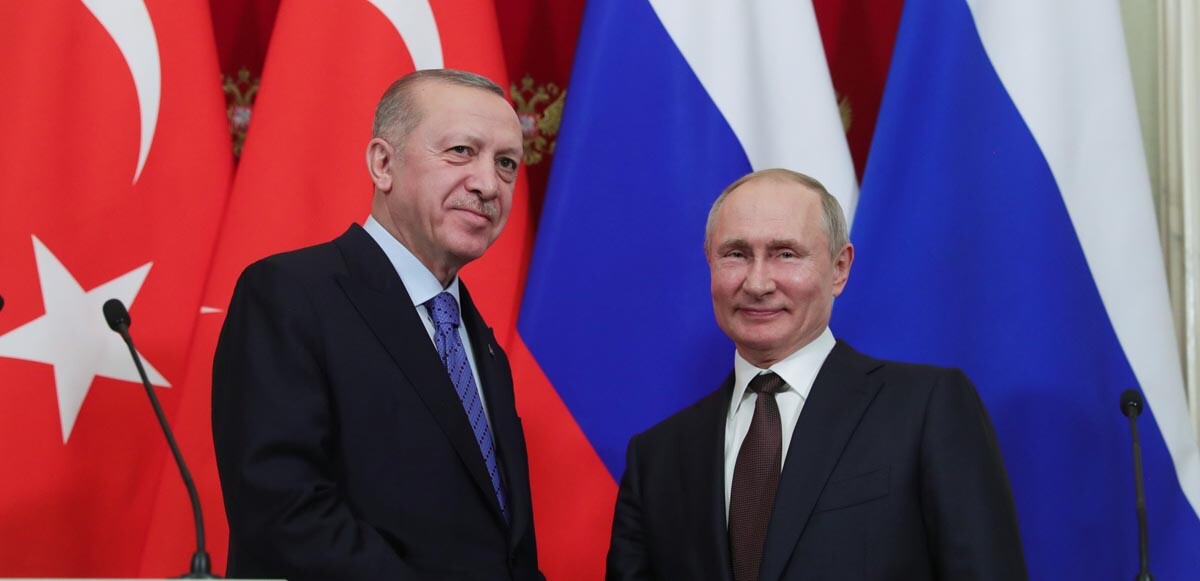 Cumhurbaşkanı Erdoğan ile Putin arasında kritik görüşme