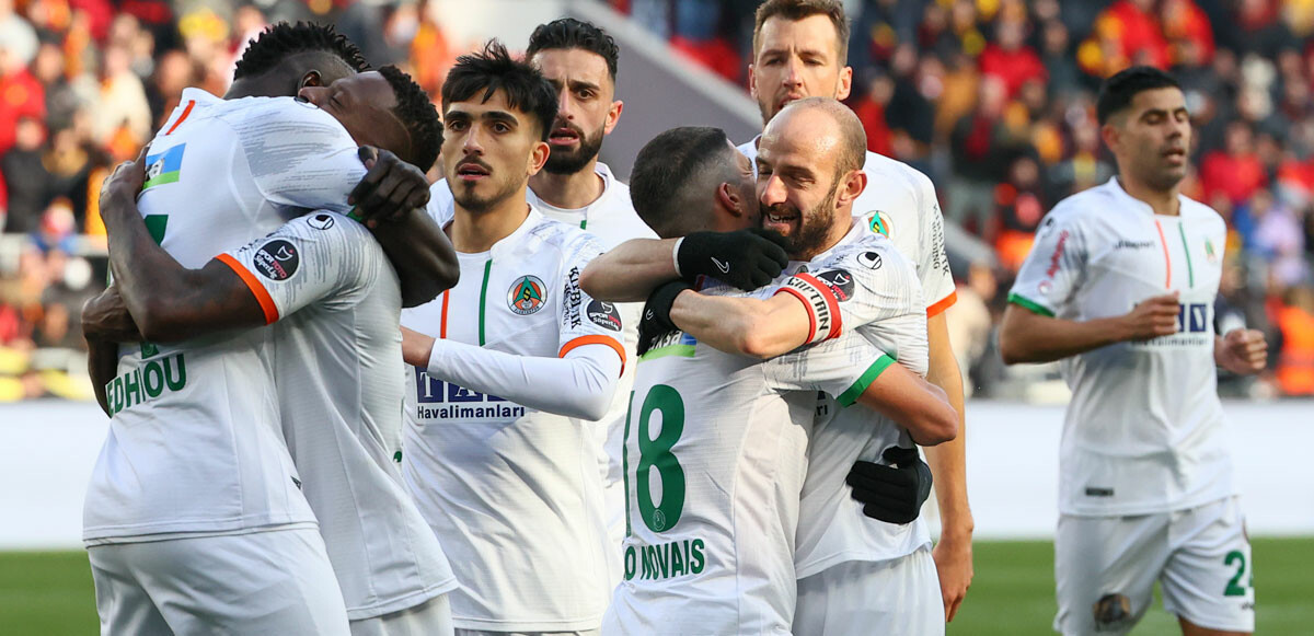 Alanyaspor deplasmanda kazandı