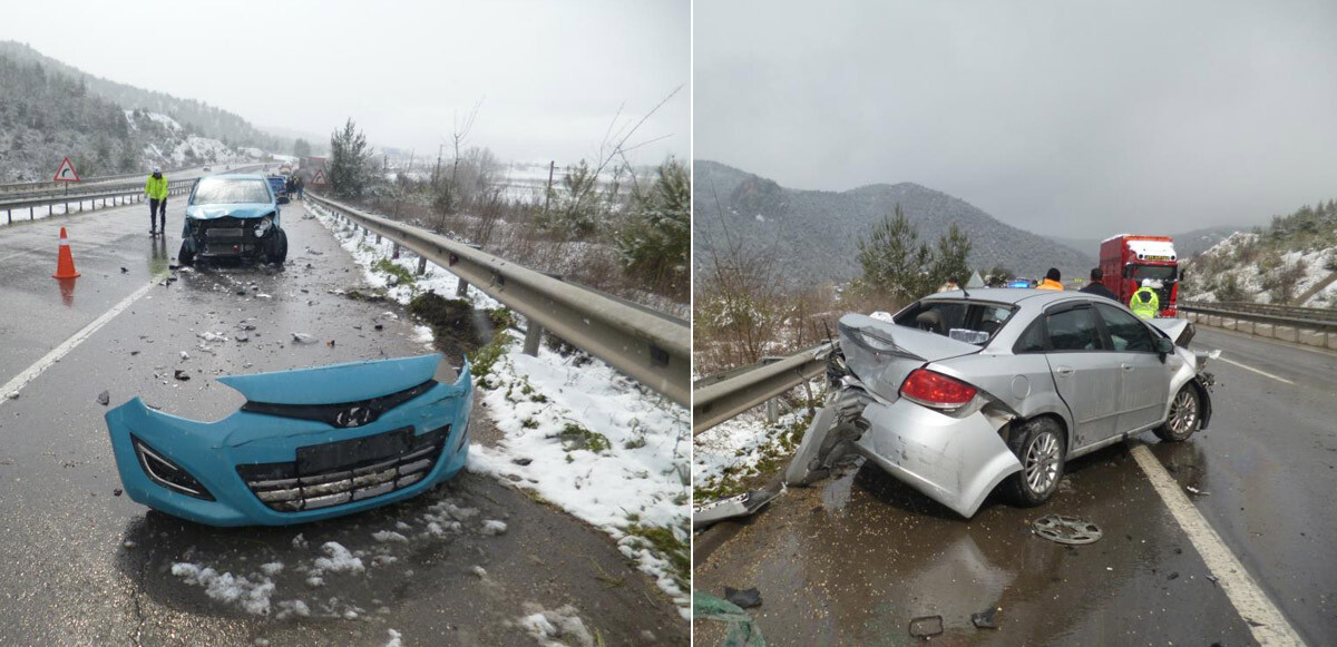 Bilecik&#039;te zincirleme trafik kazası: 1 ölü, 7 yaralı