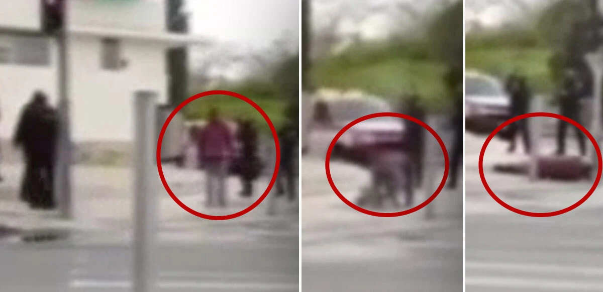 İsrail polisi, silahsız Filistinli genci sokak ortasında vurdu
