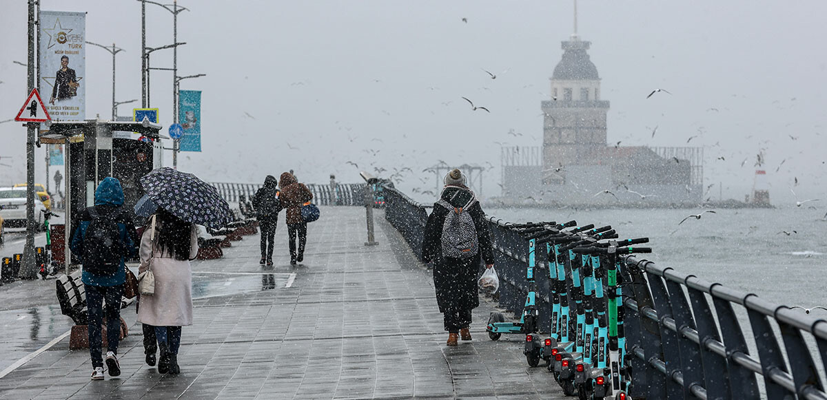 Nisan ayında kar alarmı! İstanbul için farklı 2 senaryo