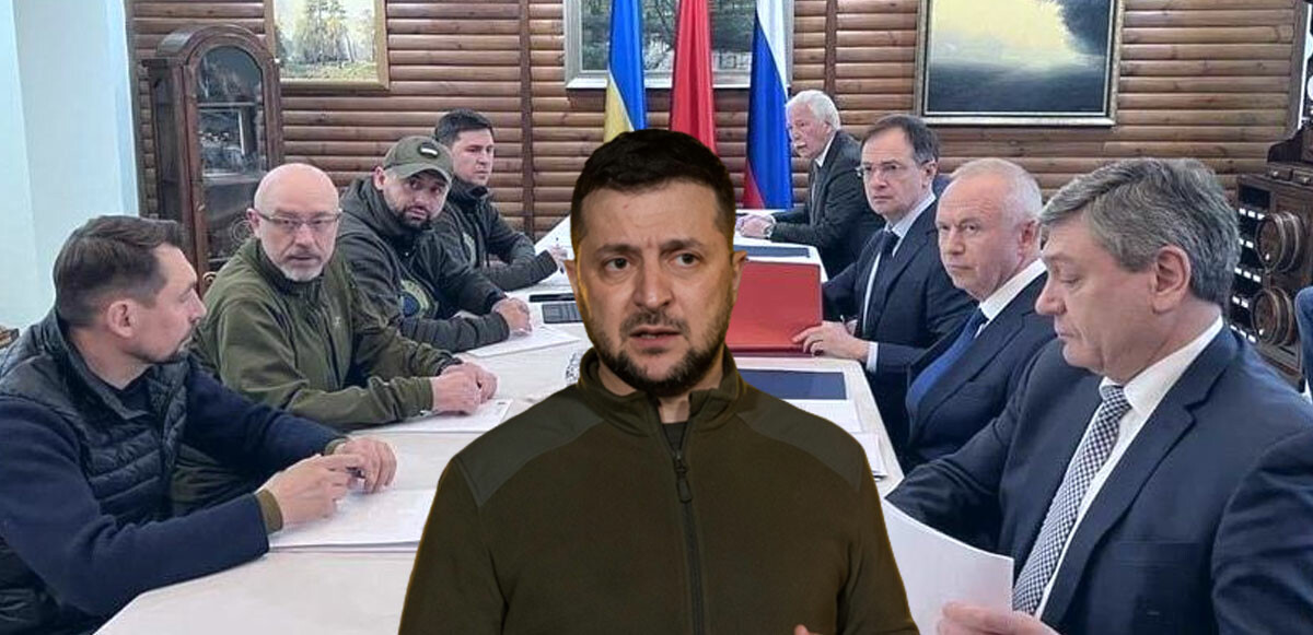 Zelenskiy, Rusya'nın Harkiv, Mariupol ve Kiev’i istediğini öne sürdü.