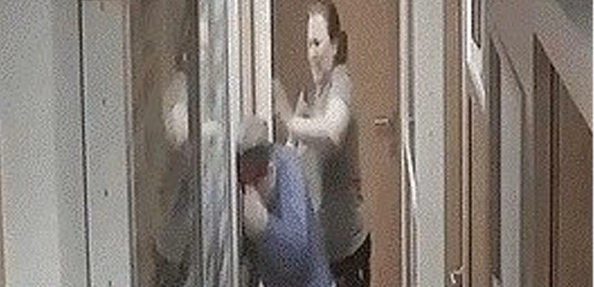 80 yaşındaki hastaya bakıcı şiddeti kamerada! ‘Amacım dengesini yerine getirmekti’