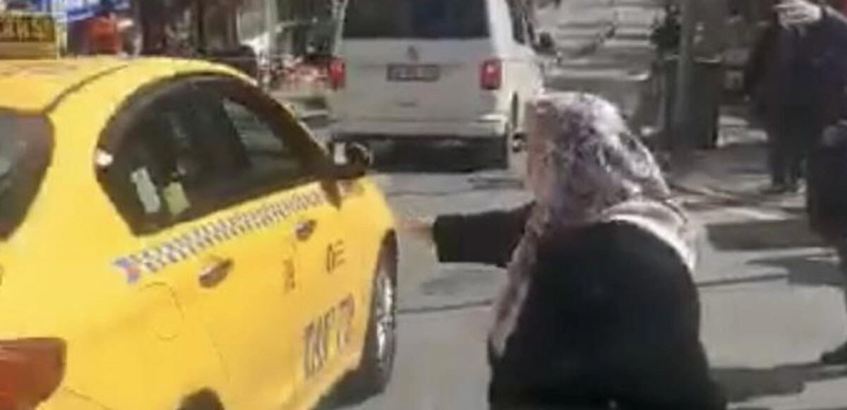 Taksiciler 'kısa mesafe' bahanesiyle yaşlı kadını araçlarına almadı.