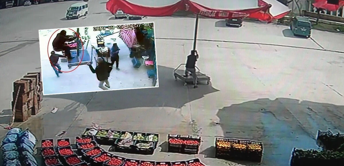 Güldüğü olay başına geldi! Şemsiyenin peşinden koştu