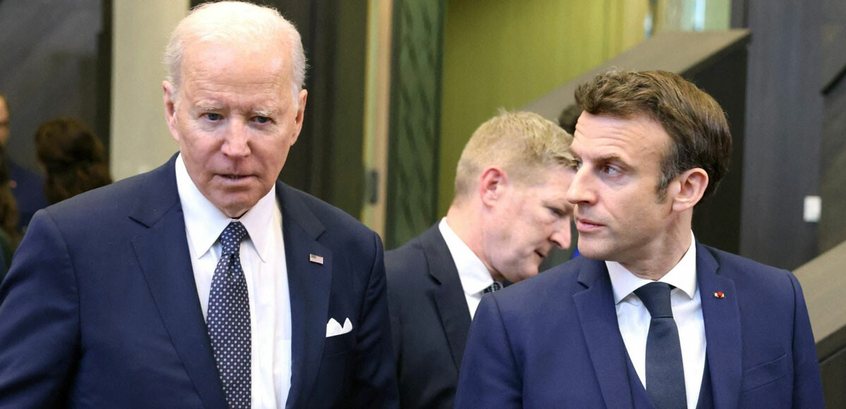 Macron Biden’a uymayacak! Putin’e ‘kasap’ demeyeceğim