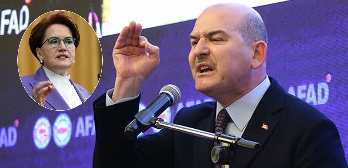 Bakan Soylu’dan Akşener’e sert tepki: Başaramayacaksın Zafiyet Hanım