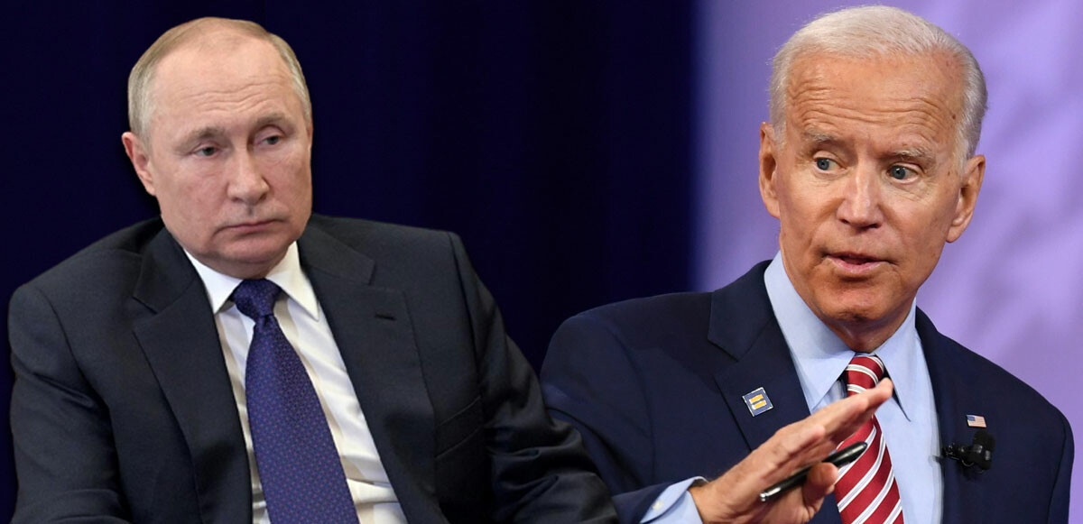 ABD Başkanı Biden, Rusya lideri Putin'in bazı danışmanlarını kovduğu ya da ev hapsine aldığına dair göstergeler olduğunu söyledi.