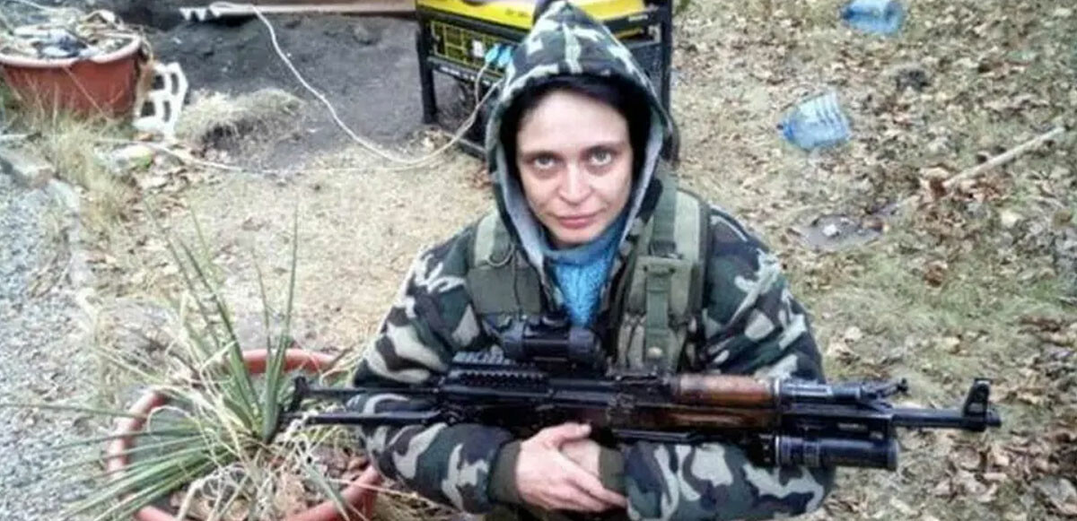 Vladimir Putin'in 41 yaşındaki keskin nişancısı Irina Starikova, Ukrayna ordusu tarafından yakalanmıştı.