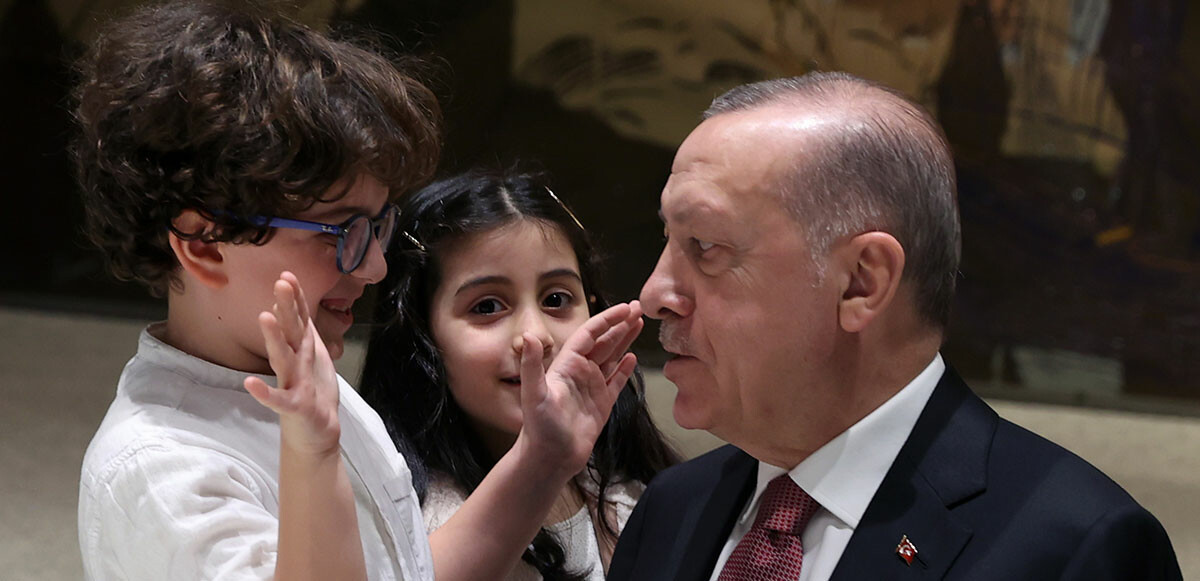 Minik çocuklar Cumhurbaşkanı Erdoğan’a seslendi: Cumhur Dede