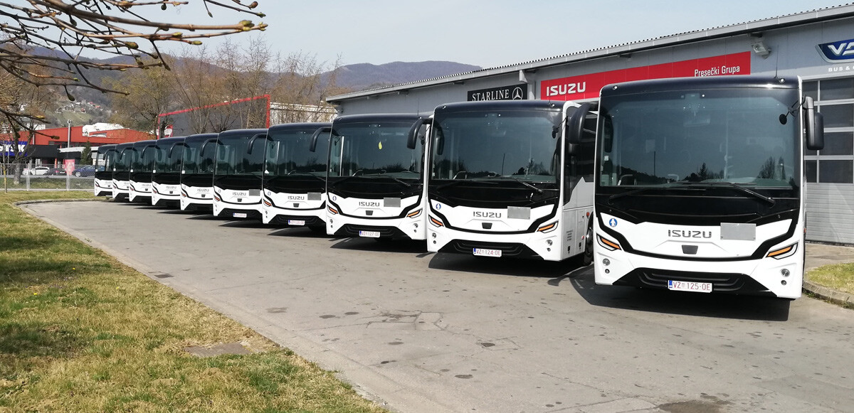 Anadolu Isuzu’dan Hırvatistan pazarına 12 adet otobüs ihracatı