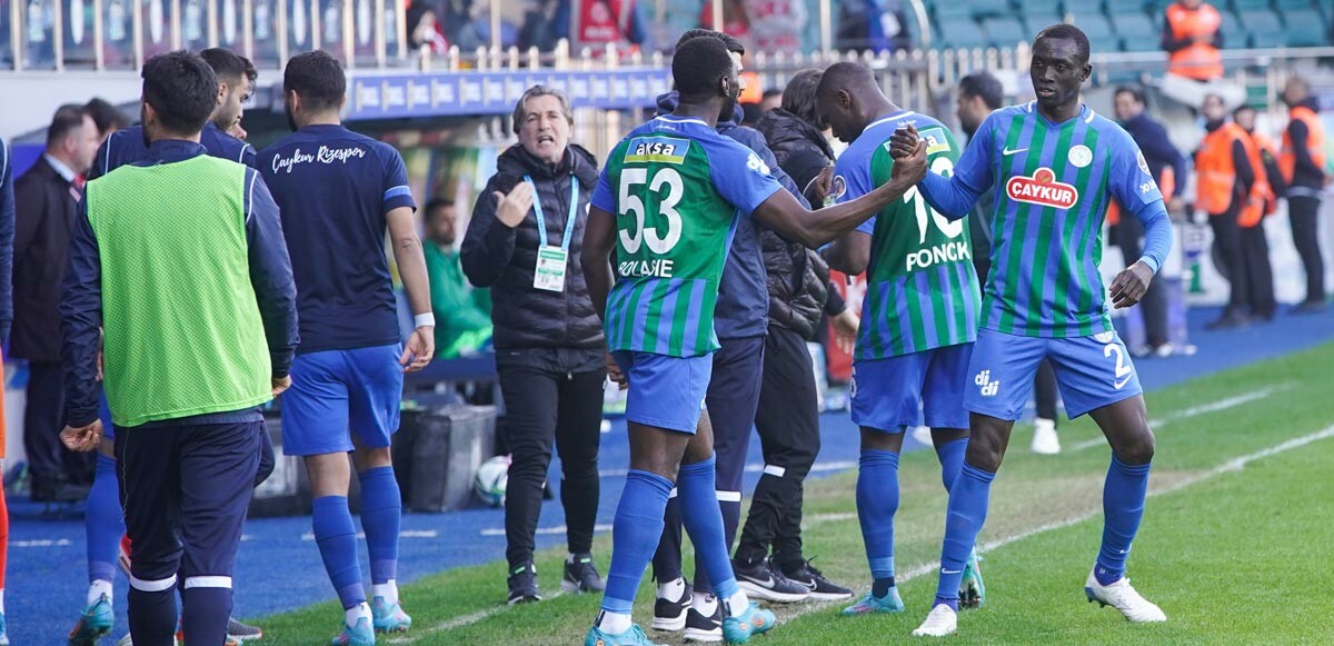 Rizespor geriden gelip kazandı