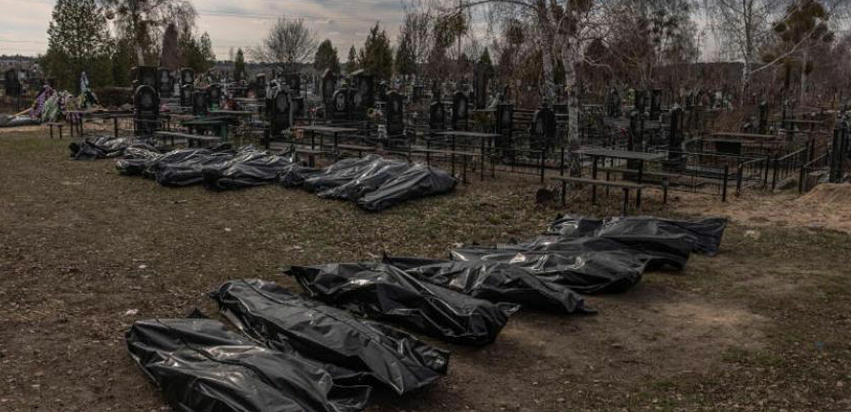 Ruslar Kiev&#039;de katliam yapmış: Binden fazla ceset bulundu