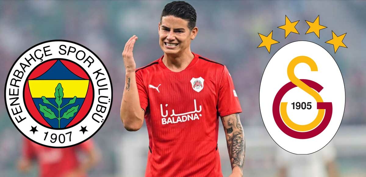 James Rodriguez savaşı: Fenerbahçe ve Galatasaray&#039;a önerildi...