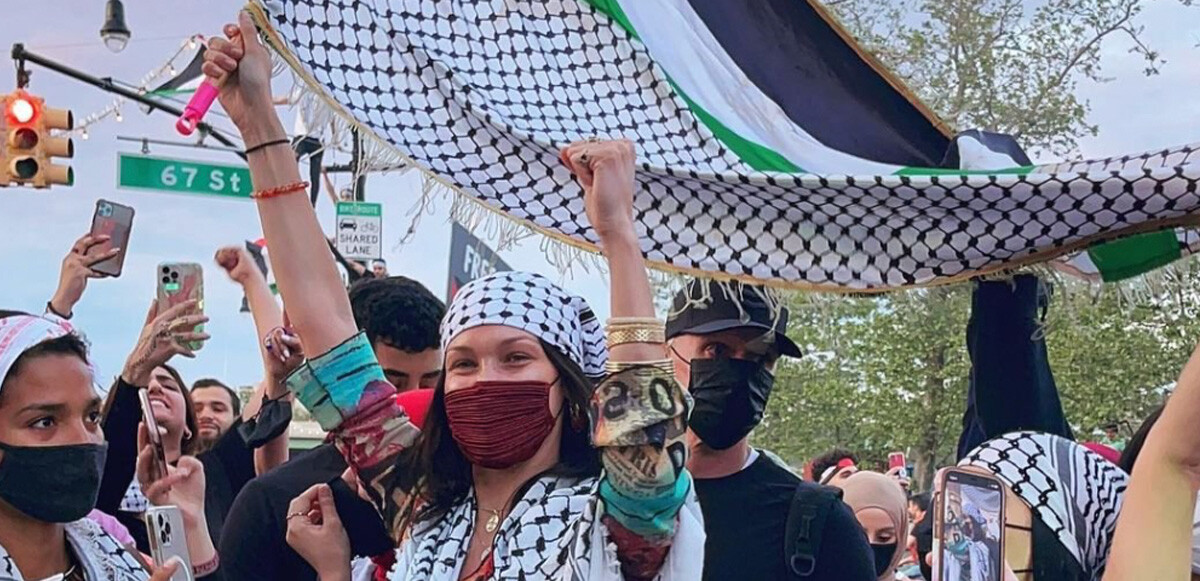ABD&#039;li model Bella Hadid, Instagram&#039;ı Filistin paylaşımlarını sansürlemekle suçladı
