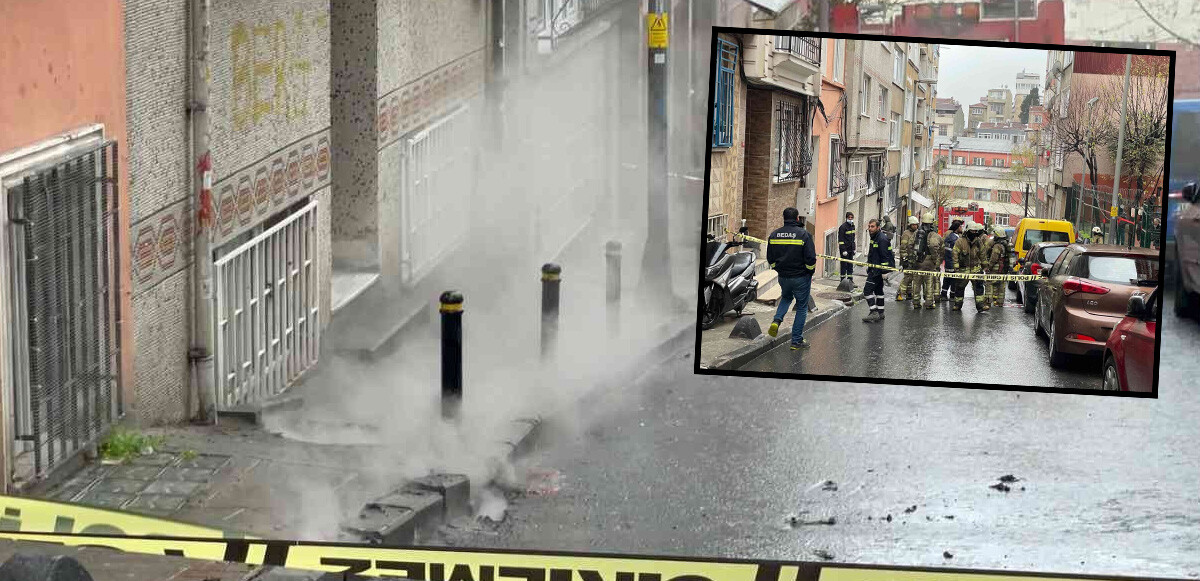 Son dakika! Beyoğlu’nda korkutan patlama! Bir bina tahliye ediliyor