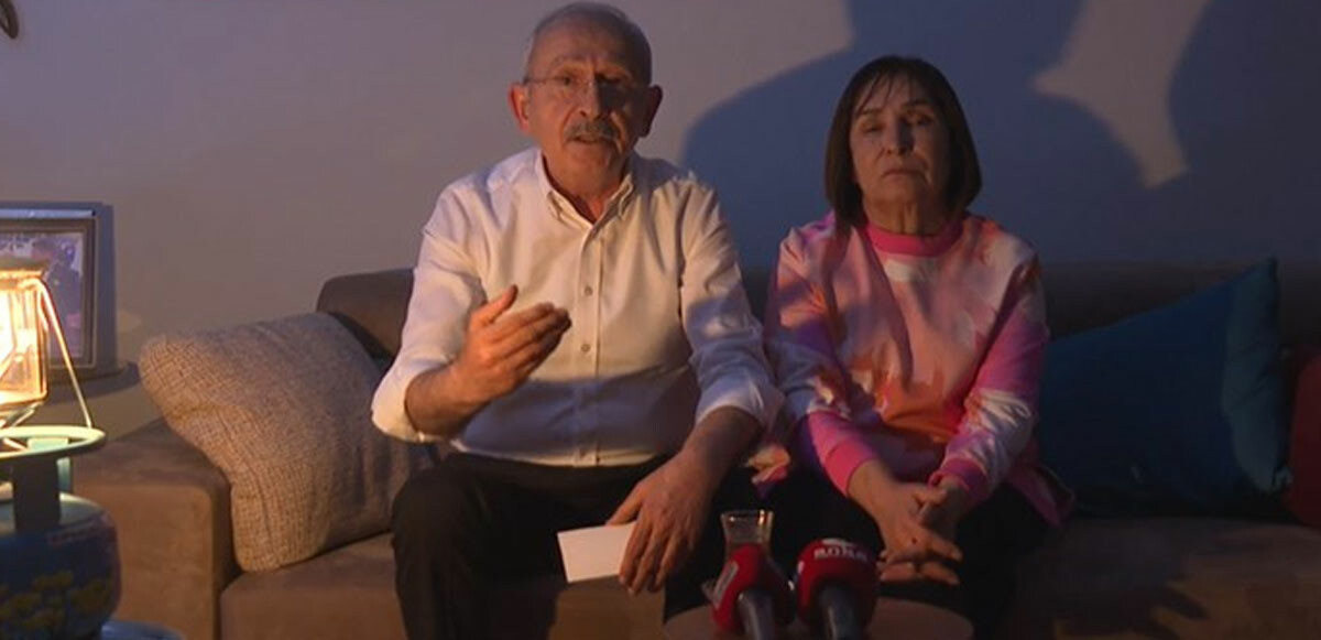CHP lideri, bir hafta boyunca eşiyle birlikte karanlıkta oturarak eylemlerini sürdüreceklerini kaydetti.
