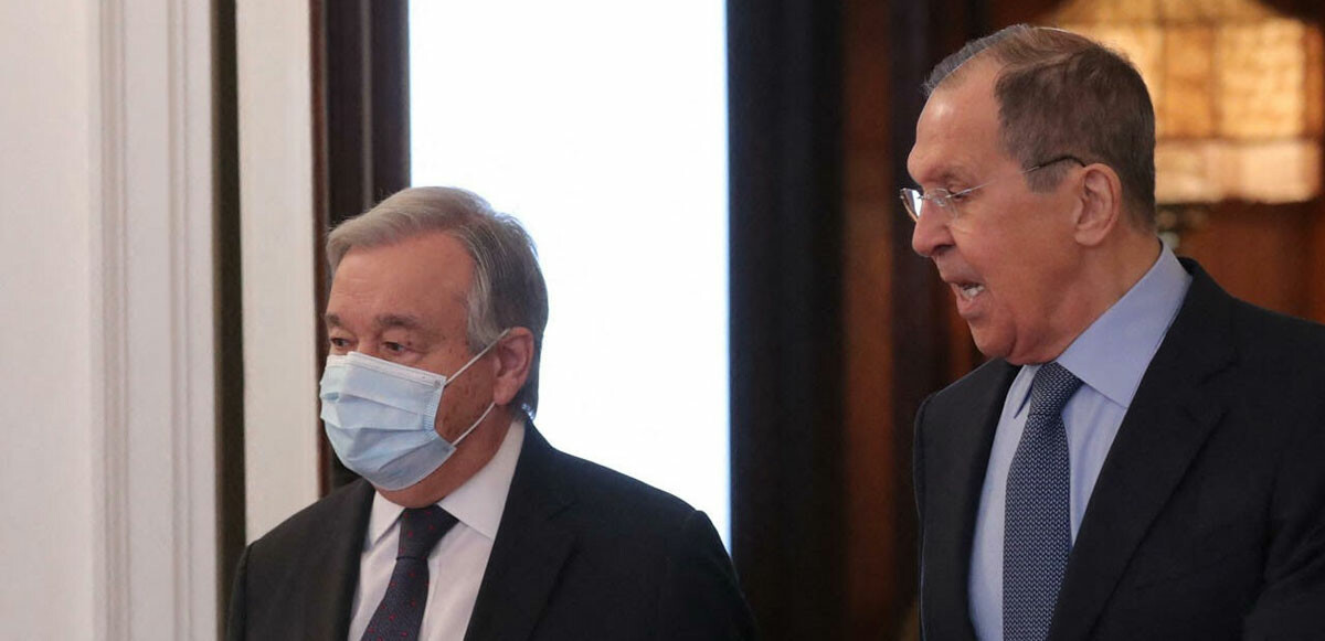 BM Genel Sekreteri Guterres ile Lavrov görüştü: Müzakerelerle ilgilenmiyorlar