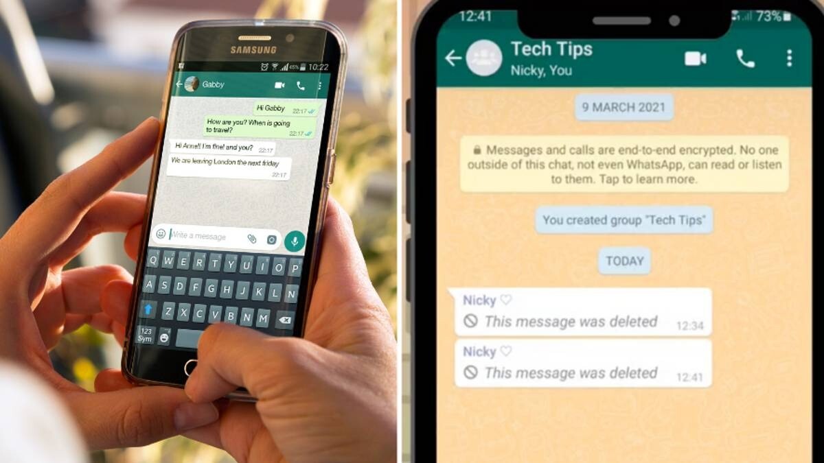 WhatsApp’ta Karşı Tarafın Sildiği Mesajları Görmek Mümkün: Bu uygulamayla Silinen Mesajları Geri Getirin