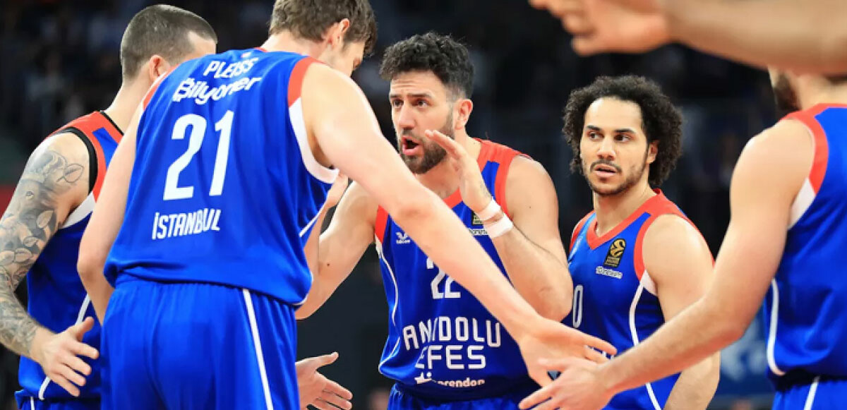 Anadolu Efes final için parkeye çıkıyor! Yolun sonu bir kez daha şampiyonluk olsun