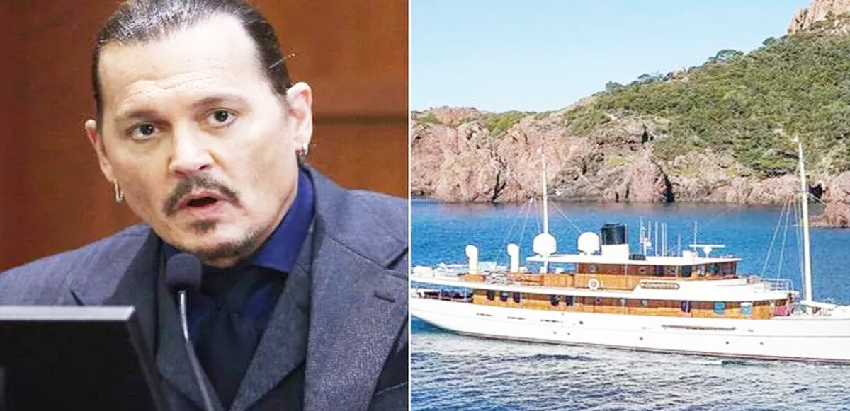 Türk firmasının ürettiği Johnny Depp’in yatı da dava dosyasında
