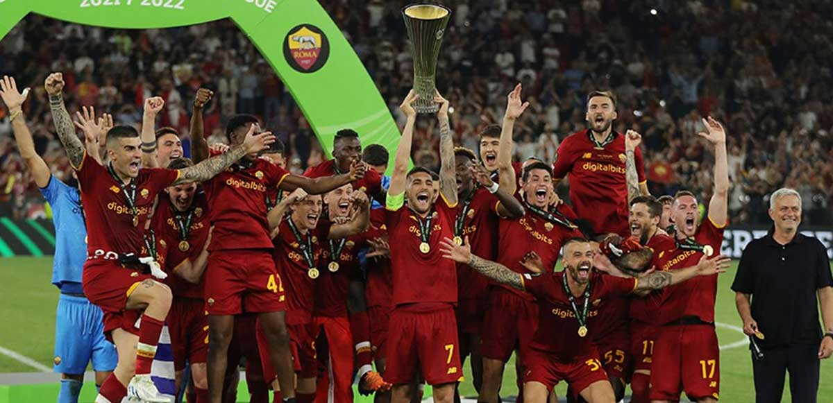 UEFA Avrupa Konferans Ligi&#039;nin ilk şampiyonu Roma oldu!