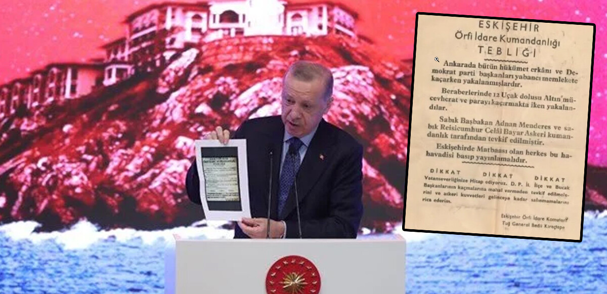 Erdoğan, Kılıçdaroğlu'nun 'kaçacak' iddialarına tarihi belge ile tepki gösterdi: Bay Kemal’in söylediğinden farkı var mı?