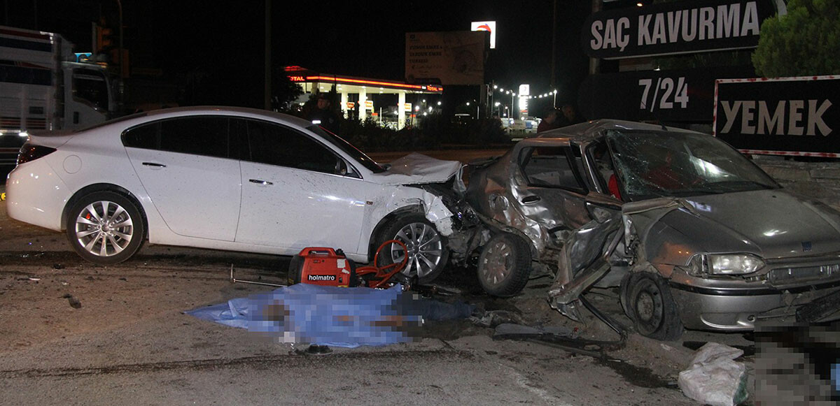 Manisa’da 16 yaşındaki ehliyetsiz ve alkollü sürücü dehşet saçtı: 4 kişi öldü 2 kişi ağır yaralı