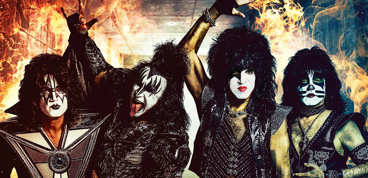 Unutulmaz sahne kostümlerine veda zamanı geldi: Dünyaca ünlü hard rock grubu &#039;Kiss&#039; emekli oluyor