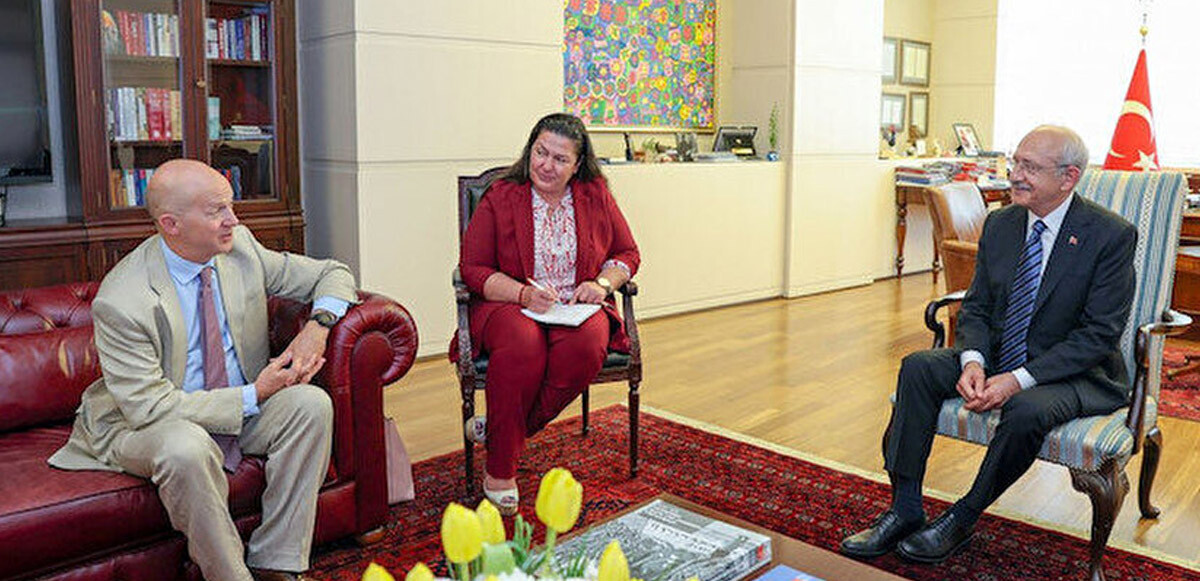Kemal Kılıçdaroğlu İngiliz Büyükelçi Chilcott ile görüştü