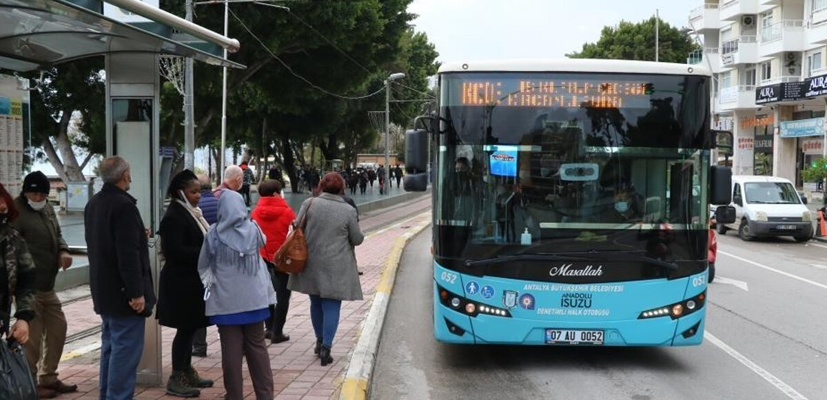 Antalya’da toplu taşımaya yüzde 20 zam geldi