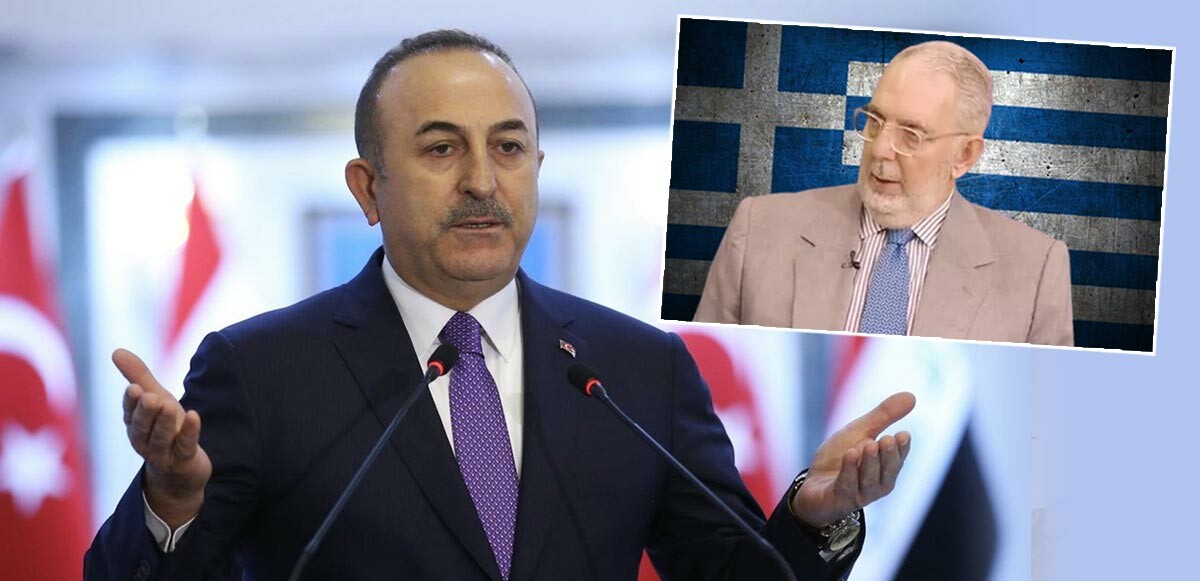 Bakan Çavuşoğlu&#039;ndan &#039;Boğaz köprülerini vururuz&#039; diyen Yunan amirale canlı yayında sert cevap