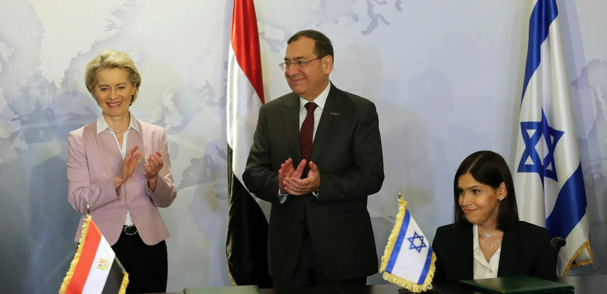 Avrupa Birliği, Mısır ve İsrail arasında 3&#039;lü doğalgaz anlaşması