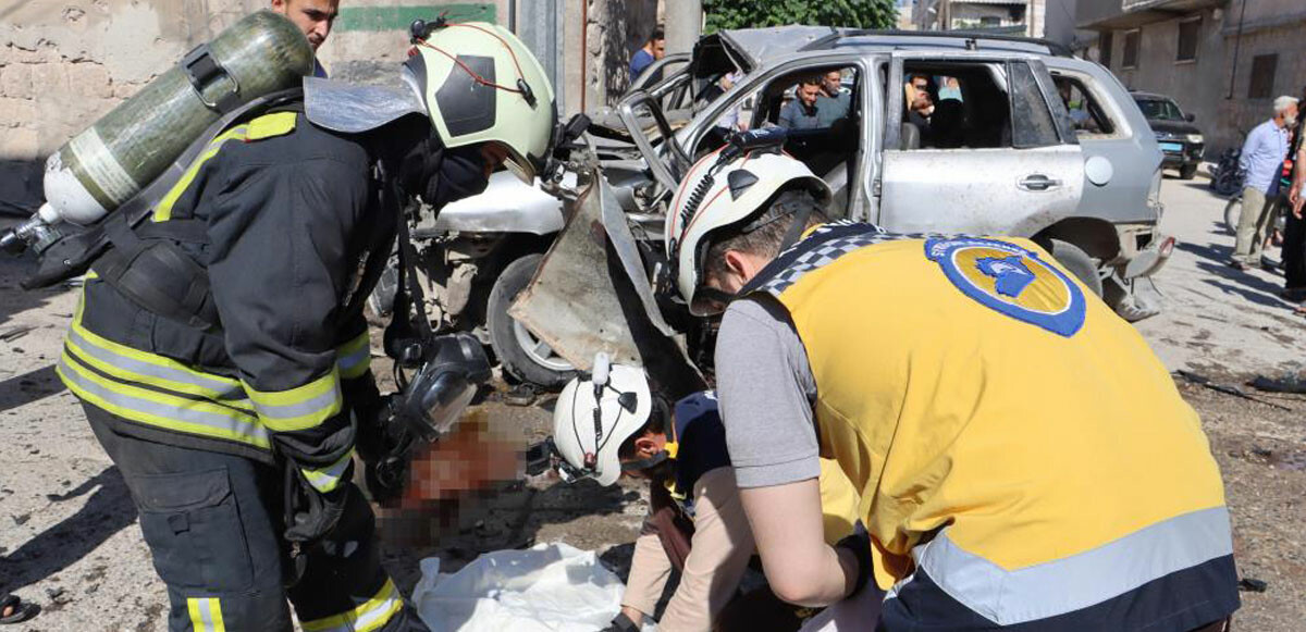 Suriye Halep&#039;te bombalı saldırı: Ölü ve yaralılar var