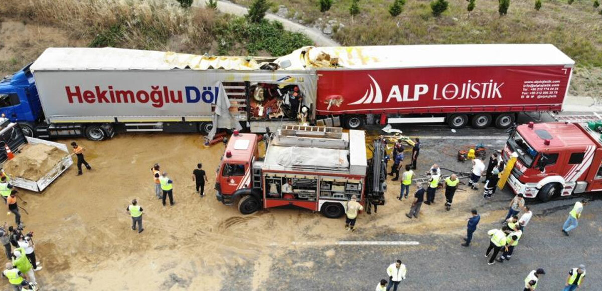 Kuzey Marmara Otoyolu’nda feci kaza: 1 kişi hayatını kaybetti