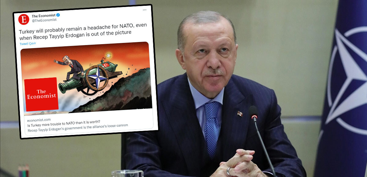 Finlandiya ve İsveç&#039;in PKK&#039;ya verdiği desteği görmezden gelen The Economist&#039;ten skandal Erdoğan analizi