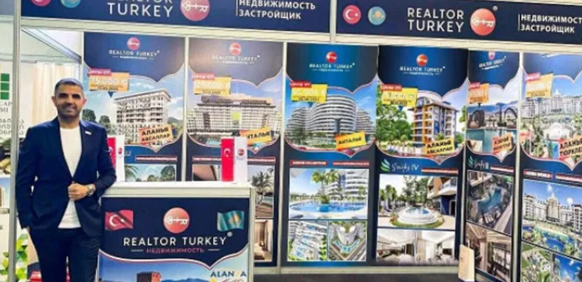 Realtor Turkey Uluslararası Gayrimenkul Yatırım Fuarı için Kazakistan’a gitti