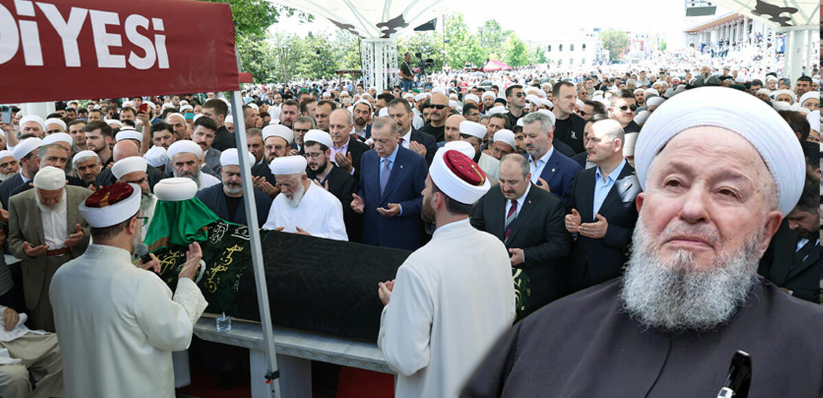 Mahmut Ustaosmanoğlu&#039;nun cenazesinde merak konusuydu: Tabutun üstündeki siyah örtünün sebebi ortaya çıktı!