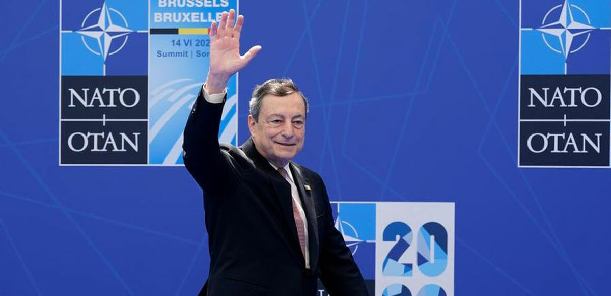 İtalya Başbakanı Draghi NATO&#039;dan erken ayrıldı: Hükümette tansiyon yıldızlarda