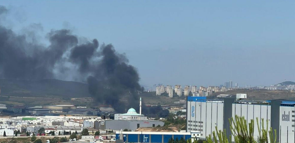 Kocaeli&#039;de fabrika yangını